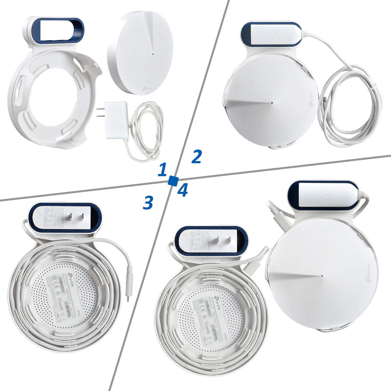 Wall Mount Bracket for Deco M5 Mesh WiFi System（3 Pack 3 Pack