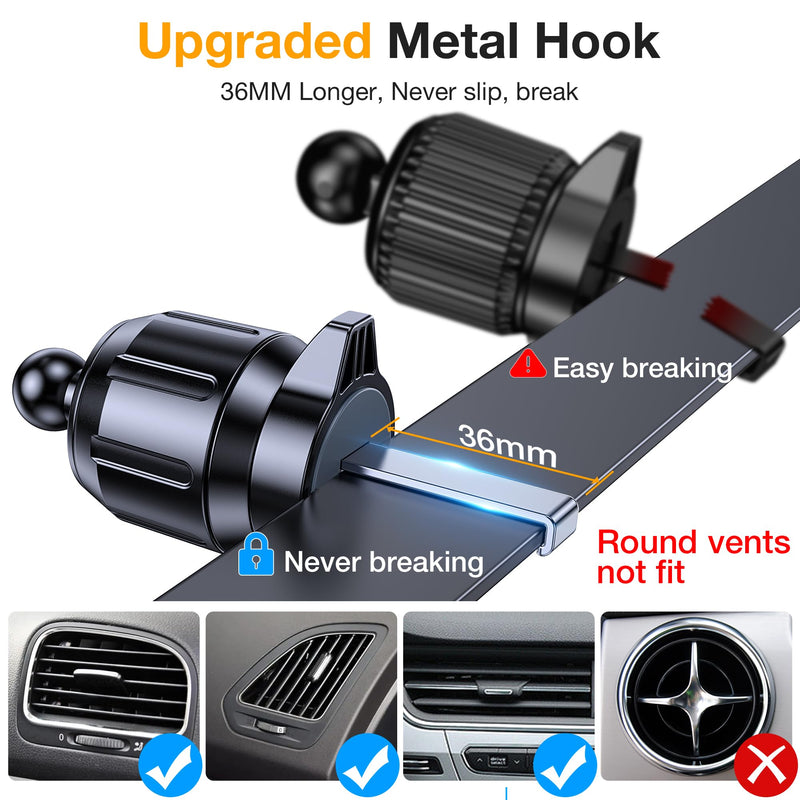 Romuto Phone Holders for Your Car Phone Holder Mount【Super Suction】Cell Phone Holder for Car Accessories for Women Men【360° Adjustable】Suction Phone Mount for Car, Window, Bathroom for iPhone Samsung Dark Black