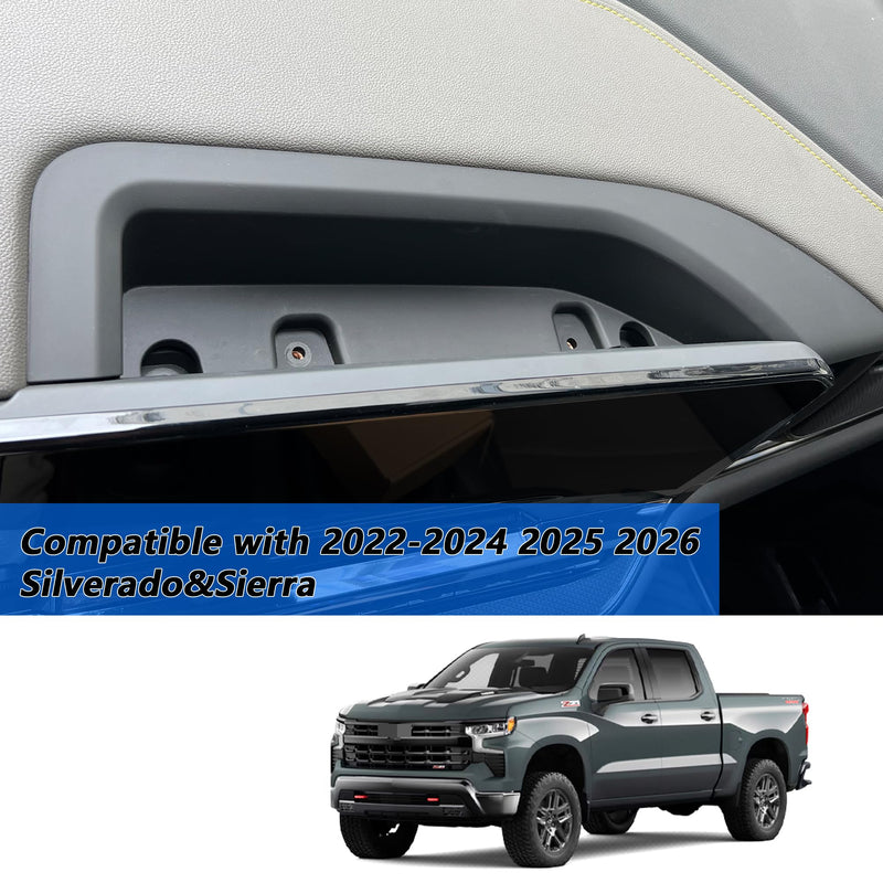 Magnetic Phone Holder for RAM Truck 1500/2500/3500 & TRX 2019+, No-Drill | Magnetic Phone Mount for Car Accessories, 360° Adjustable Compatible with MagSafe iPhone 12-17 Series, OEM Screw Installation