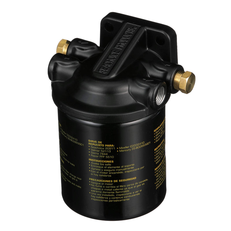 Seachoice Replacement Fuel/Water Separator Canister, 28 Micron