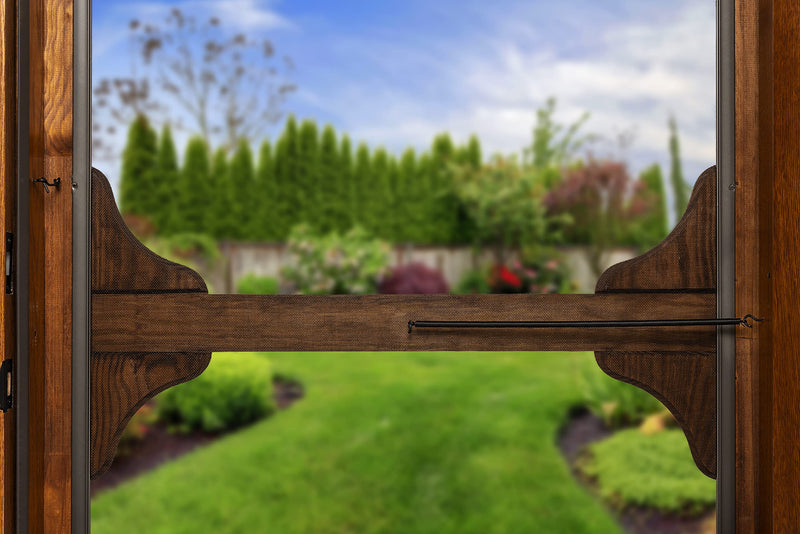 Wright Products - Screen Door Hardware Set, Black (Pack of 1)
