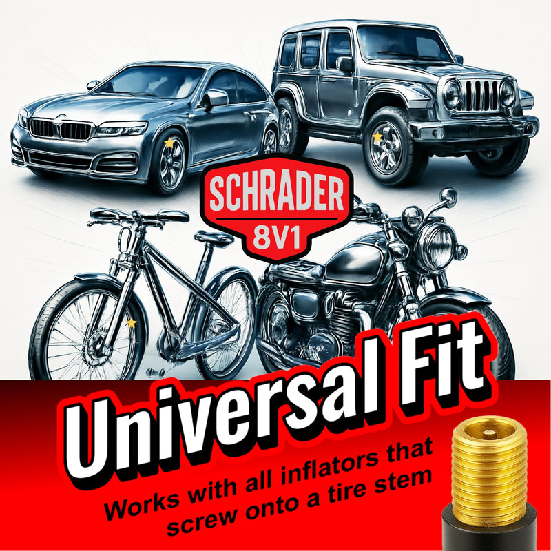 Chuck Mates™ Platinum (1 Pack) Quick-Connect with Patented RatchetSeal™ Technology for Tire Inflators Open-Type Speed Clip 1 Pack