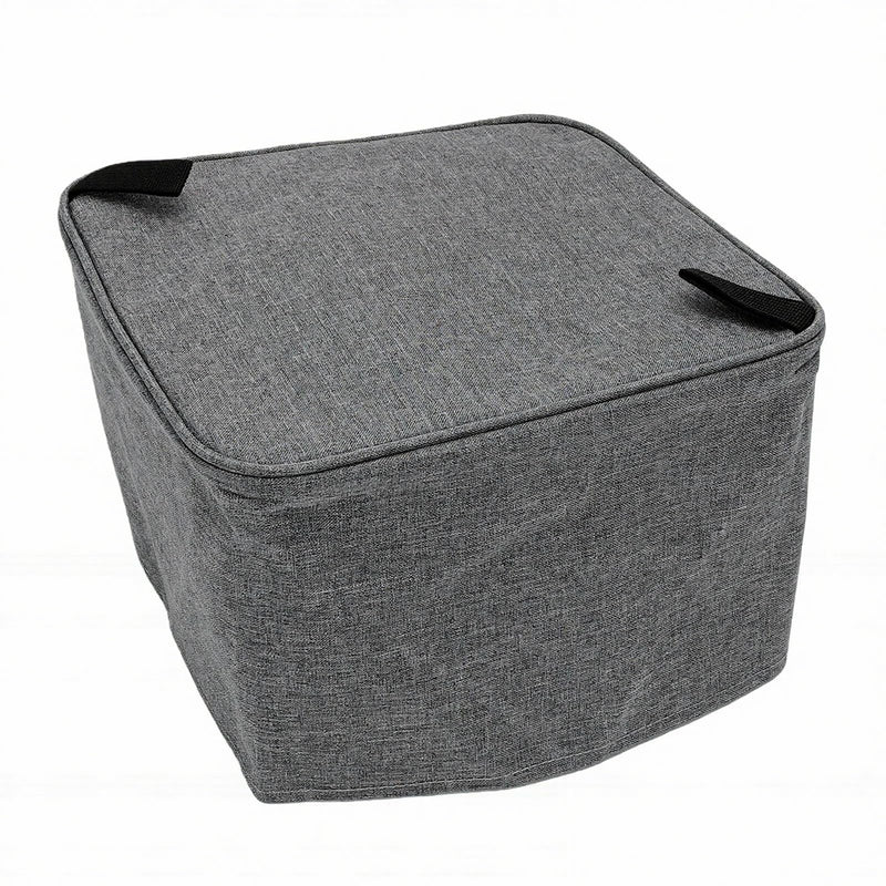 POCREATION Projector Dust Cover Case for H3S Protector Foldable Water Polyester Storage Cover with Snug Fit Lightweight Gray