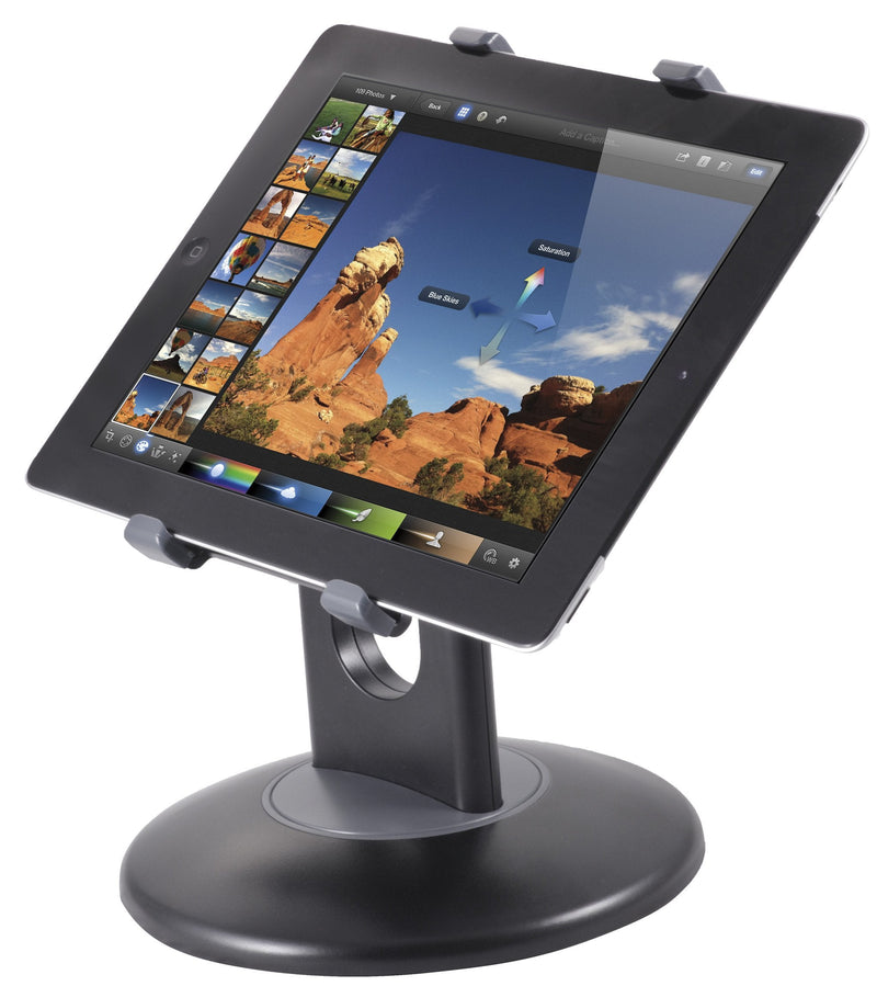 Kantek Tablet Stand for Apple iPad, Air, or Mini and Galaxy Tab (7 or 9.7-Inch), Kindle Fire (7-Inch or HD 6) and Most Other 6 to 7 Inch or 9.7-Inch Devices (TS710)