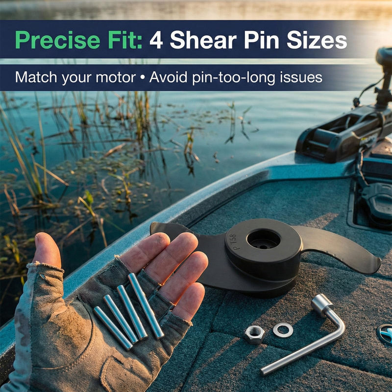 MKP-32 Weedless Wedge 2 Prop for Minn Kota, Minn Kota Prop Replacement fits 3-5/8" Motors, Trolling Motor Propeller for Minn Kota Terrain, Edge, Endura, Powerdrive, Riptide 50, 55, 65, 70