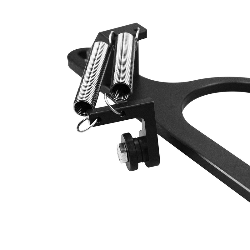 Throttle Cable Bracket holley 4150 4160 Series Adjustable Aluminum Carburetor Bracket Black