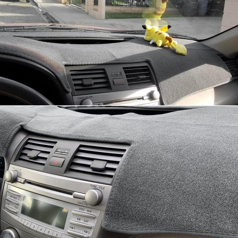 Dash Cover for Toyota Camry Accessories 2007 2008 2009 2010 2011 Custom Fit Dashboard Cover Mat Pad (Dark Gray) 2007-2011