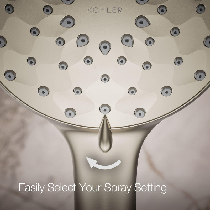 Kohler 72421-G-BN Awaken® B110 Three-function handshower, 1.75 gpm, Vibrant Brushed Nickel