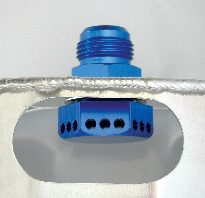 Moroso 22635 Positive Seal Fitting -12AN, Blue