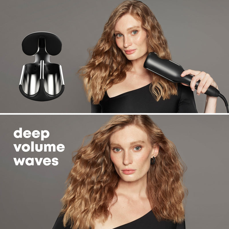 REVAMP 2 in 1 Beach & Volume Professional Hair Waver - Ceramic | Hair Curler, Multi Styler, High Volume Waves, Mermaid Beach Waves, for Short, Medium & Long Hair