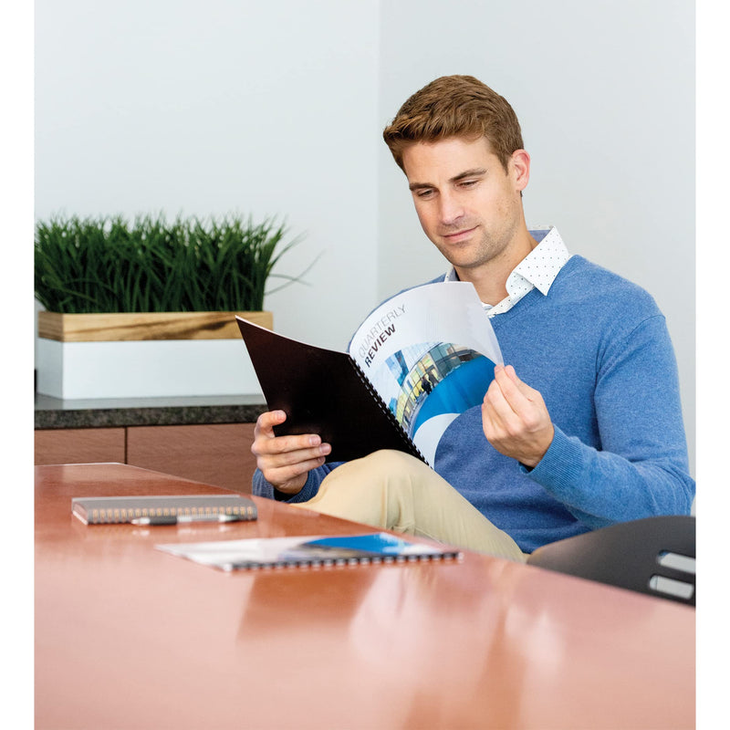 Fellowes Oversize Binding Covers Futura, 25-Pack, Navy (5224801)