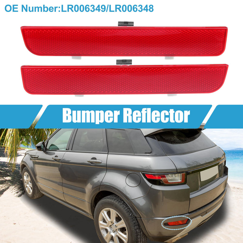 Rear Left Reflector Strip No.LR006349/LR006348 Bumper Reflective Cover Trim for Land Rover for Range Rover 2003-2012 1 Pair