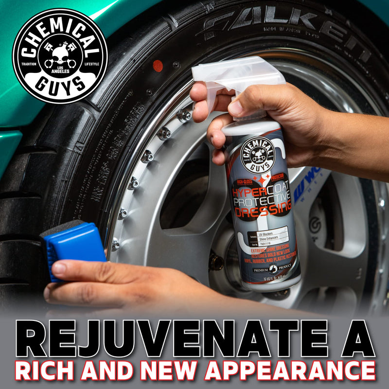 Chemical Guys TVD11116 G6 HyperCoat High Gloss Coating Protectant Sprayable Dressing (Works on Vinyl, Rubber, Plastic, Tires and Trim) Safe for Cars, Trucks, Motorcycles, RVs & More, 16 fl oz 16 Fl Oz (Pack of 1)