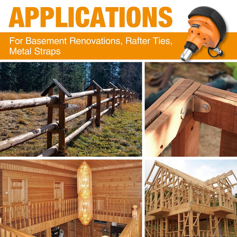 Freeman 2nd Generation Pneumatic Mini Palm Nailer | G2MPN | Decking, Joist Hangers, Wood Fencing, Hard to Reach Places