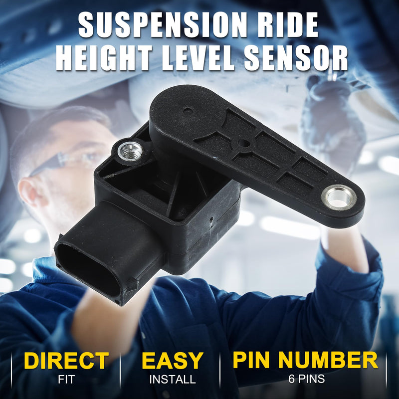 Air Suspension Ride Height Level Sensor for BMW 128i No.37146763735 | Front Rear Left Right Height Level Sensor 1 Pcs