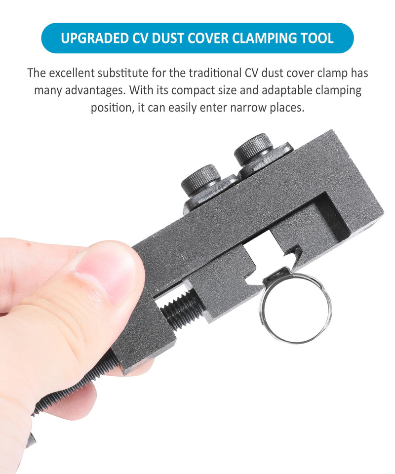 Zlirfy CV Boot Clamp Tool,CV Boot Clamp Pliers,CV Joint Boot Clamps Removal Tool,Car Accessories Drive Shaft Clamping Tool,Automotive CV Axle Boot Clamping Tool,Fits Most Car Models,OEM 09521-24010