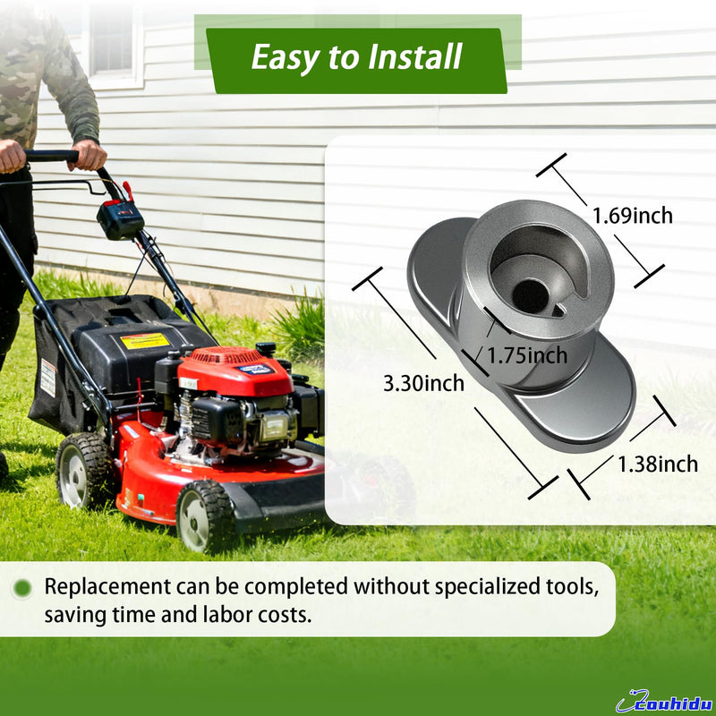 2026 Upgraded 748-04082 Blade Adapter 2.15" x 25mm, Compatible with MTD, Troy-Bilt, Yard Man Lawn Mowers Models, Replace 748-04226 746-0910 746-0910A 748-04082 / 25mm x 2.15"