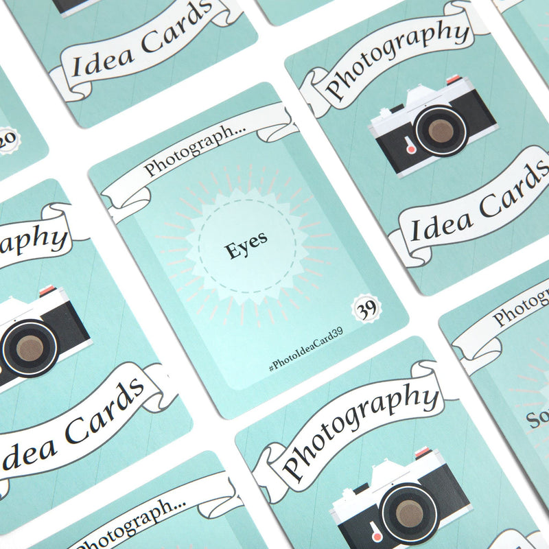 Insprinity Photography Idea Cards Original Deck - Unique Themes & Challenges for Photographers & Camera Lovers, Beginners & Pros, Men & Women - Cool Photography Accessory