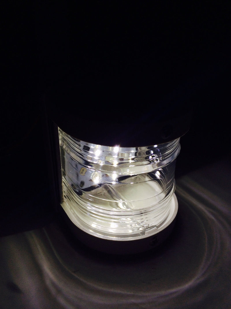 MARINE BOAT WHITE MASTHEAD LED NAVIGATION LIGHT WATERPROOF 2 NAUTICAL MILES