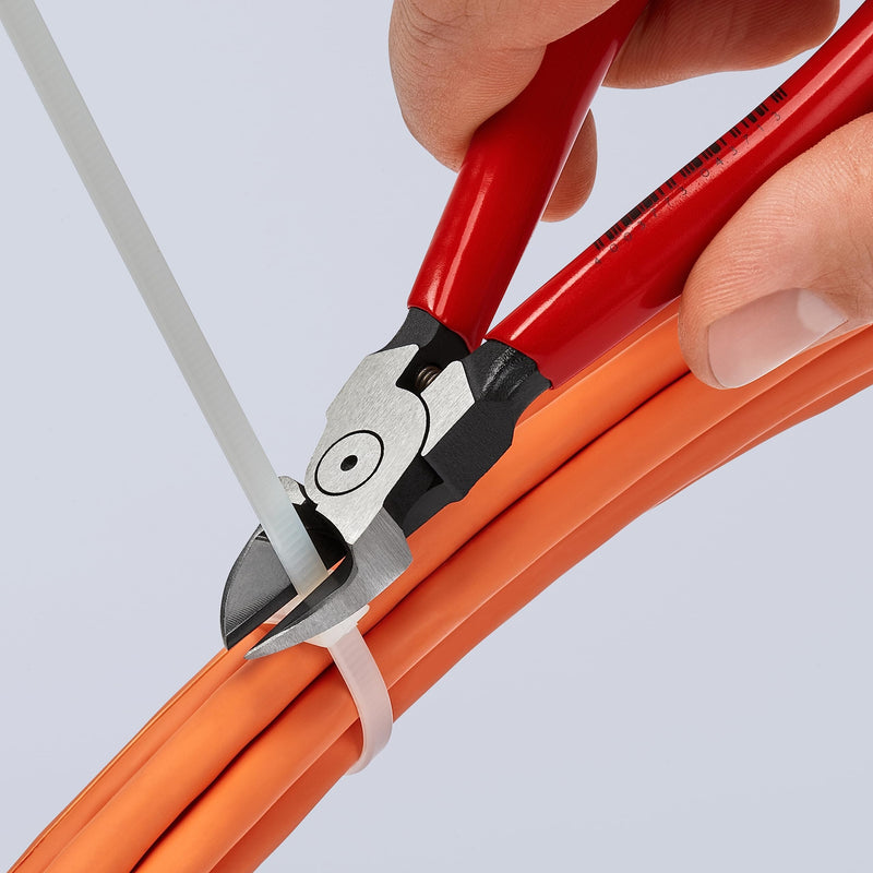 KNIPEX Tools - 2 Piece Flush Cutter Set in a Pouch (72 01 140 and 72 01 180) (9K008090US)
