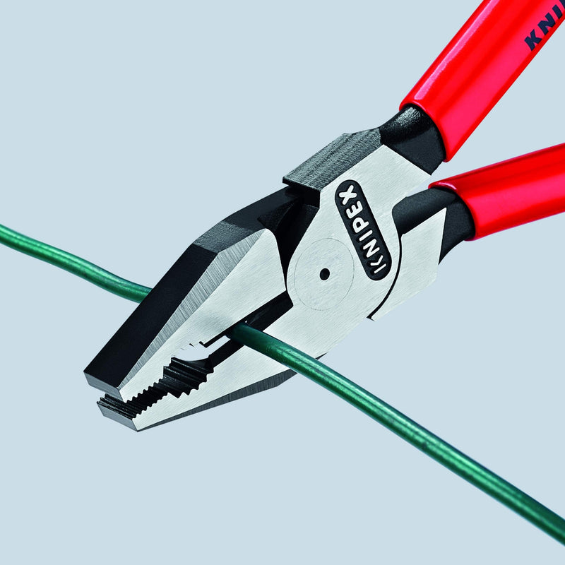 KNIPEX Tools - High Leverage Combination Pliers (0201225SBA), Black