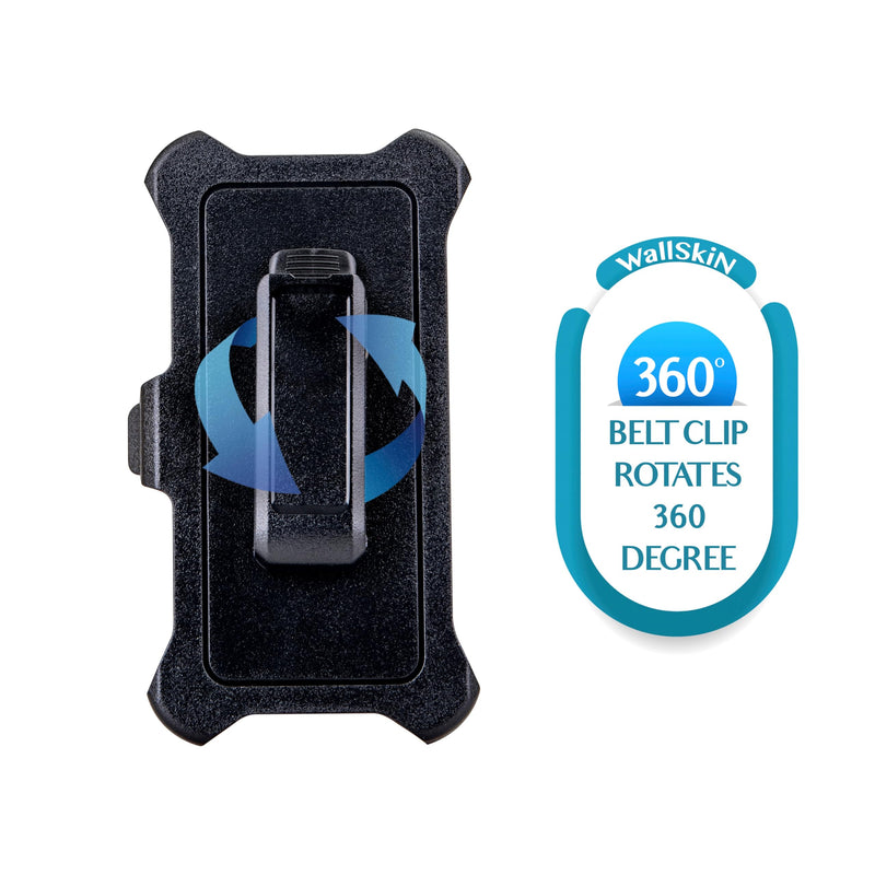 2 Pack Replacement Belt Clip Holster for Samsung Galaxy S26 Plus OtterBox Defender Series Case | Clip for Belt Holder (Case Not Included) 2 x Clips - Black Galaxy S26 Plus (6.7")