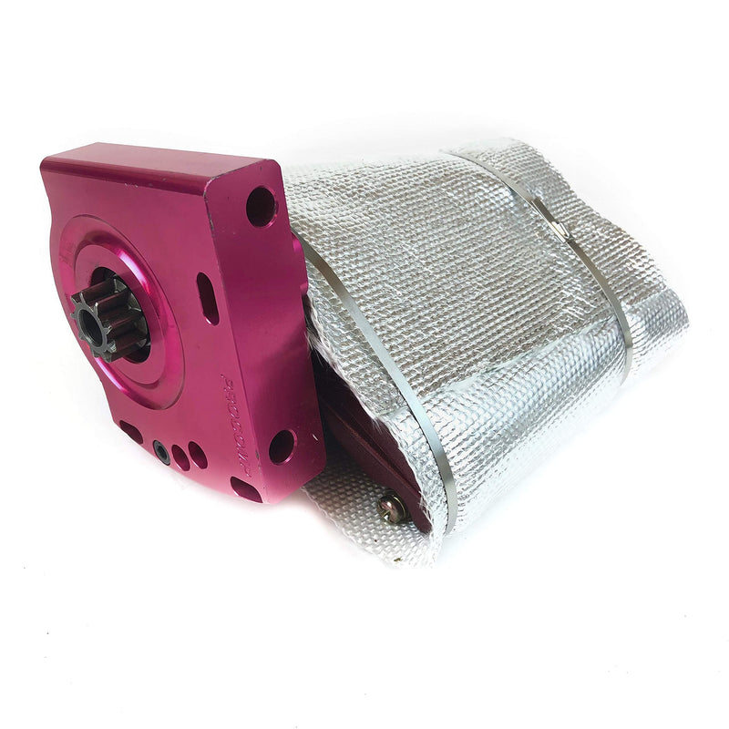 Universal Starter Heat Shield Barrier Blanket, prevents premature starter failure - Thermal Zero - Fits starters on Chevrolet, Ford, Chrysler, Small Block, Big Block engines and many more.