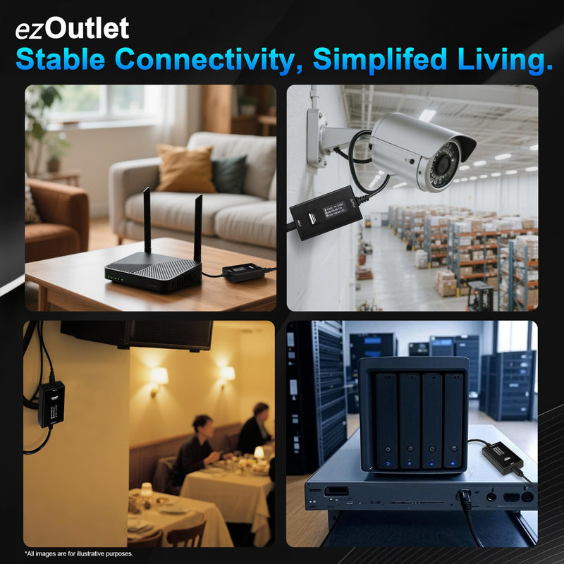 Wi-Fi IP Enabled Remote DC Power Switch (USB Type-C Plug) with Auto Reboot, Integrated Power Metering, Manage via Free APP & Cloud (Scalable). Ideal for Homes & Small Offices.