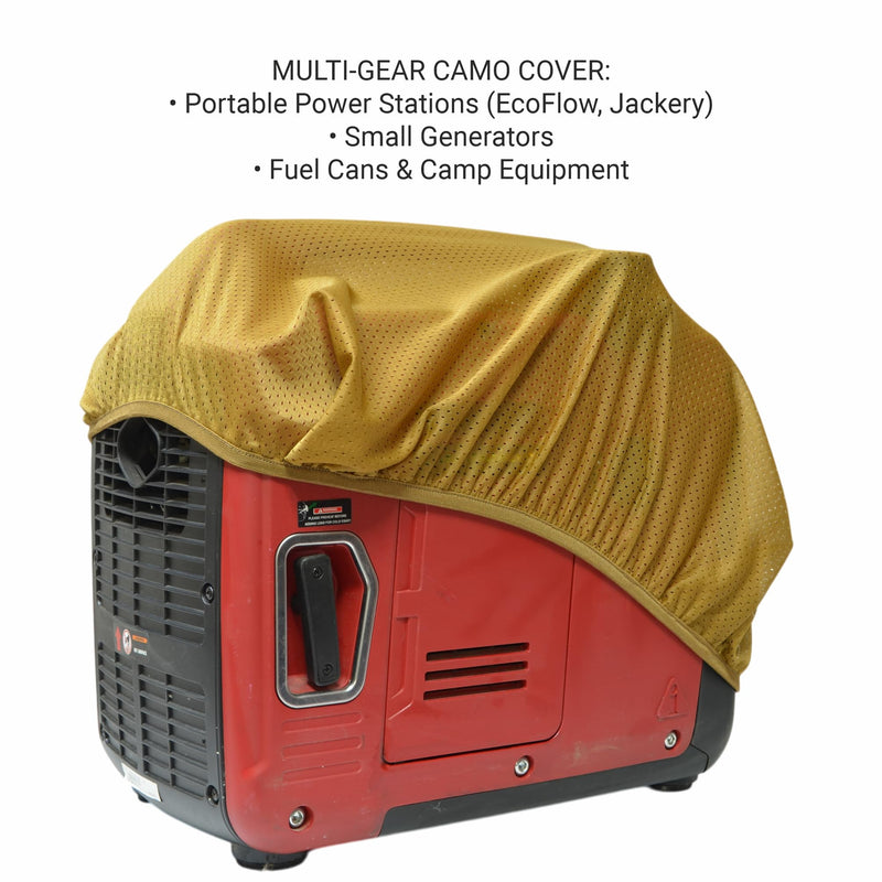 Starlink Dish Cover Gen 3 & Gen 2 Signal Friendly Desert Camouflage, Coyote | Reduced Glare, Signal-Friendly Mesh, Reduced Heat Buildup, Breathable Construction, Tool-Free Installation, Easy Maintenance