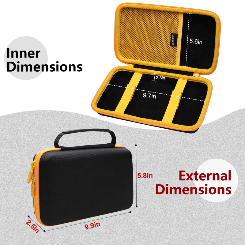 LTGEM Tester Case Compatible with Klein Tools VDV500-705 / VDV500-820 / VDV500-063 Wire Tracer Tone Generator and Probe Kit Continuity Tester (Case Only)