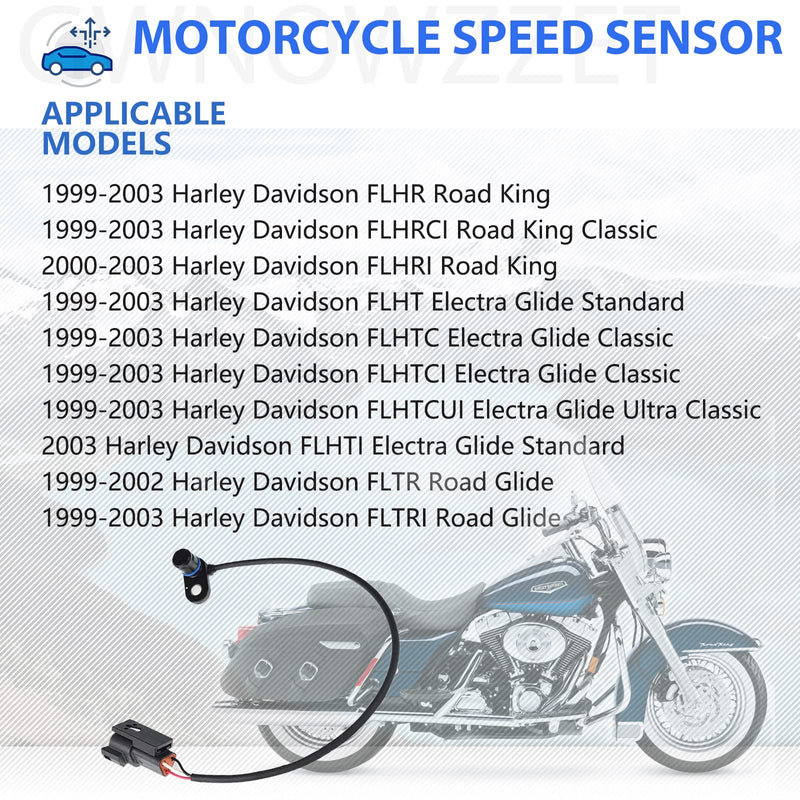 Electronic Speedometer Speed Sensor for Harley Davidson Electra Glide 1999-2003 74429-97C