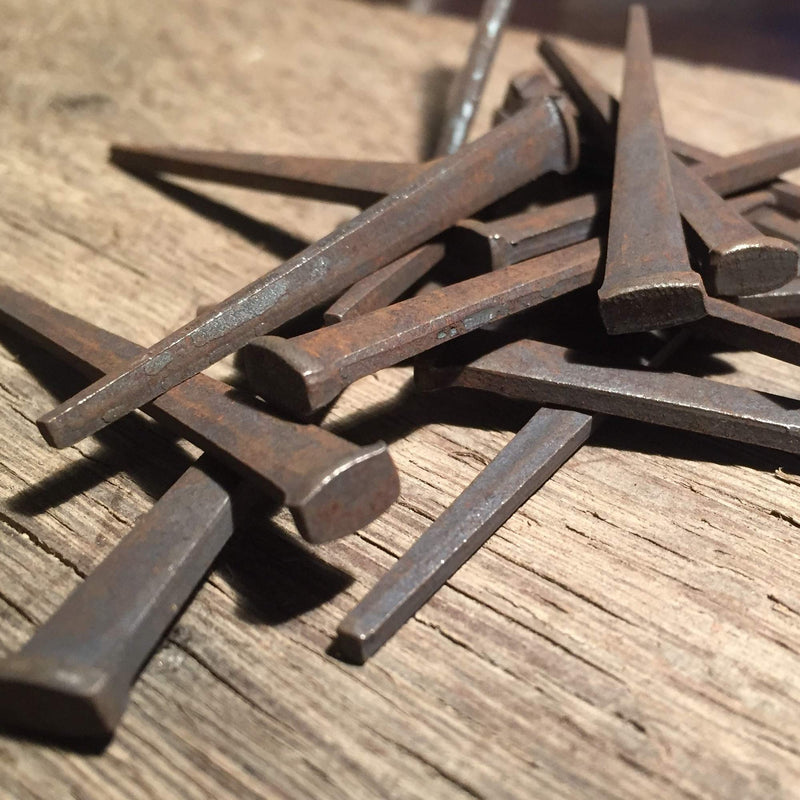 2.5" - 8d CUT FLOORING NAILS - Antique Historic Reproduction Nails - lbs (1)