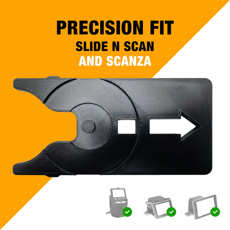 COLEBRI Disc Film Adapter for Slide N Scan Scanners – Digitize Vintage Disk Film with Ease v3 SLIDE N SCAN / Mini