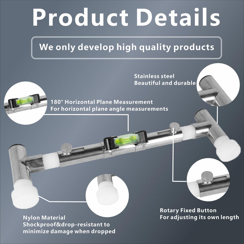 Steering Wheel Level Alignment Tool for Internal Diameter 270mm - 350mm Steering Wheel Holder Spring-Loaded Auxiliary Wheel Aligmment