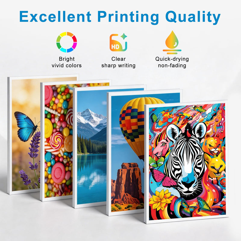 SAILNER Remanufactured Ink Cartridge Replaced for Epson 232 Ink Cartridge | Latest Chip High Yield Ink Work for XP-4200 Printer Ink cartridges XP-4205 WF-2950 WF-2930 Fits Home Homework School Office