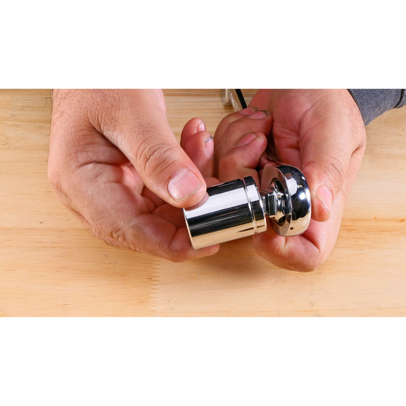 Powerbuilt 6 Piece Wrench Wobble Adapter and Low Profile Socket Adapter Set, Sockets to Combination Wrench, Interchangeable 1/4 Inch, 3/8 Inch, 1/2 Inch Drive, Designed to Fit Tight Spaces - 643050ECE 6 Piece Low Profile