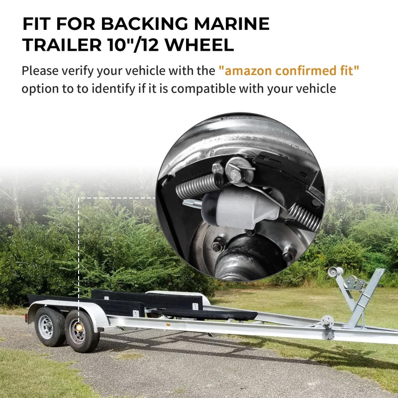 Fit for Backing Marine Trailer 10"/12" Hydraulic Brake Uni-Servo Wheel Cylinders K71-424-00 K71-425-00 054-064-00 054-065-00