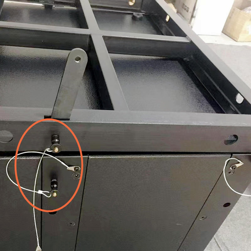 1Pc Stainless Steel T - Handle Lock Pins, 0.63""Pin Dia. 3.15""Usage Length Push-Button Quick Release Pin Safety Pin Handle Stop Pin with Lanyard Cable (Pin Dia(MM):16, Usage Length(MM):80) Pin Dia(MM):16