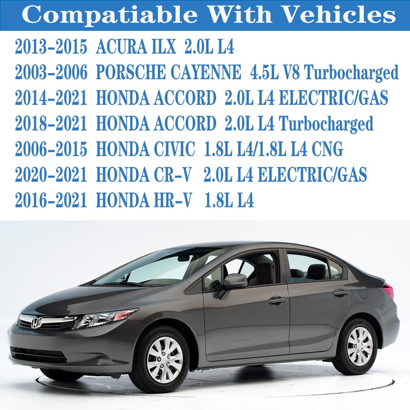 15826-RNA-A01 for Honda Civic 1.8 Vtec Solenoid Gasket VVT Accord Cr-V Hr-V Acura Ilx 2.0 4.5L 2006 2007 2008 2009 2010 2011 2012 2013 2014 2015 2016 2017-2021 06 07 08 09 10 11 12 13-21 15826RNAA01 15826-RNA-A01