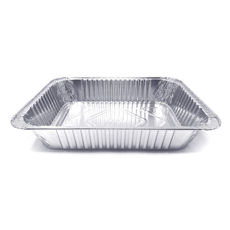 (30 Pack) Premium Lasagna Pans 14" x 10" x 3” Heavy Duty l Disposable Aluminum Foil for Roasting Turkey, Baking, or Cooking 1