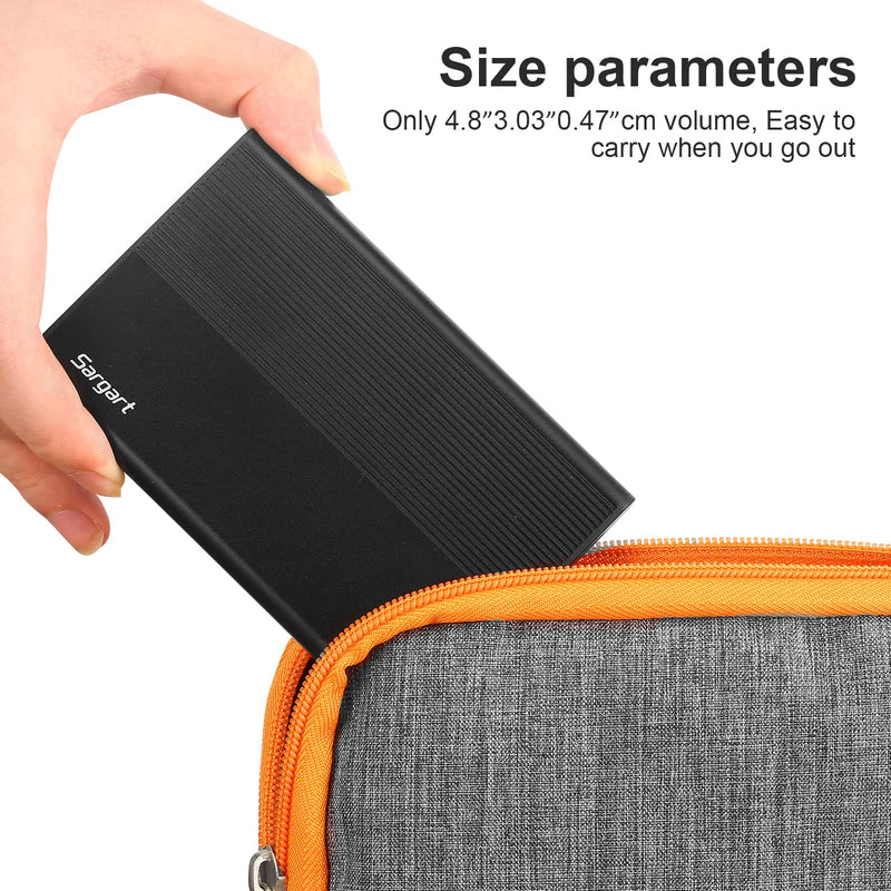 320GB Portable External Hard Drive USB3.0 Mobile HDD Storage for PC, Mac, Desktop, Laptop, Mac, Chromebook, Xbox One, Xbox 360, PS4 (Black) 320GB Black