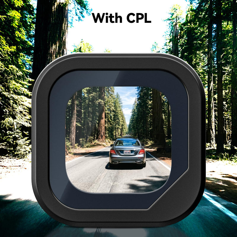 REDTIGER F7NA Circular Polarizing Lens, CPL Filter for Dash Cam, Lens Protection for F7NA, Reduce Glare & Reflection, Enhance Contrast(Not Compatible with F7NP/F7N/F7NT/F17)