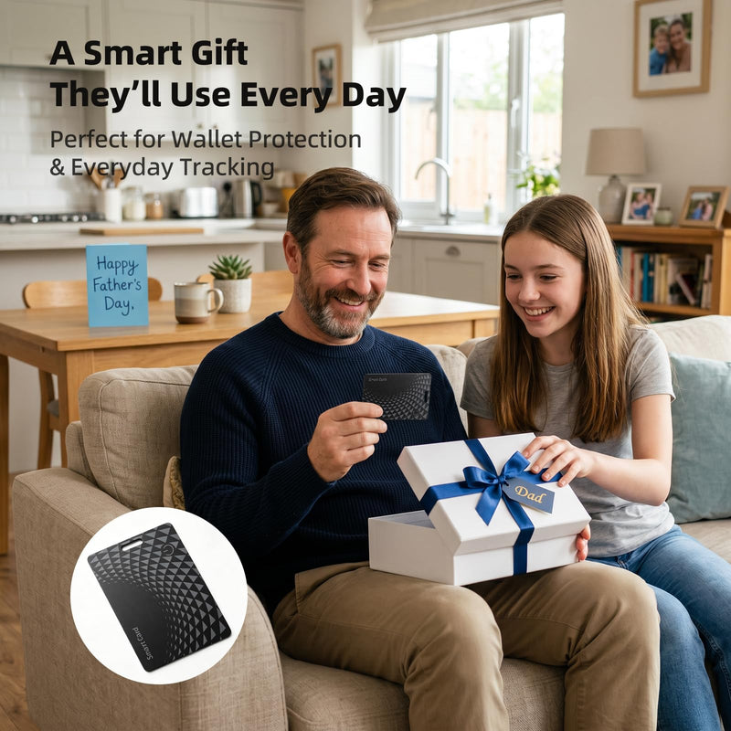 2026 Wallet Tracker Card Pro, Bluetooth Tracking Card (iOS & Android) | 0.05in Ultra Slim, 120dB Loud Alarm, Wireless Charging, Apple MFi Certified, Perfect for Wallet, Passport, Backpack 1 PACK
