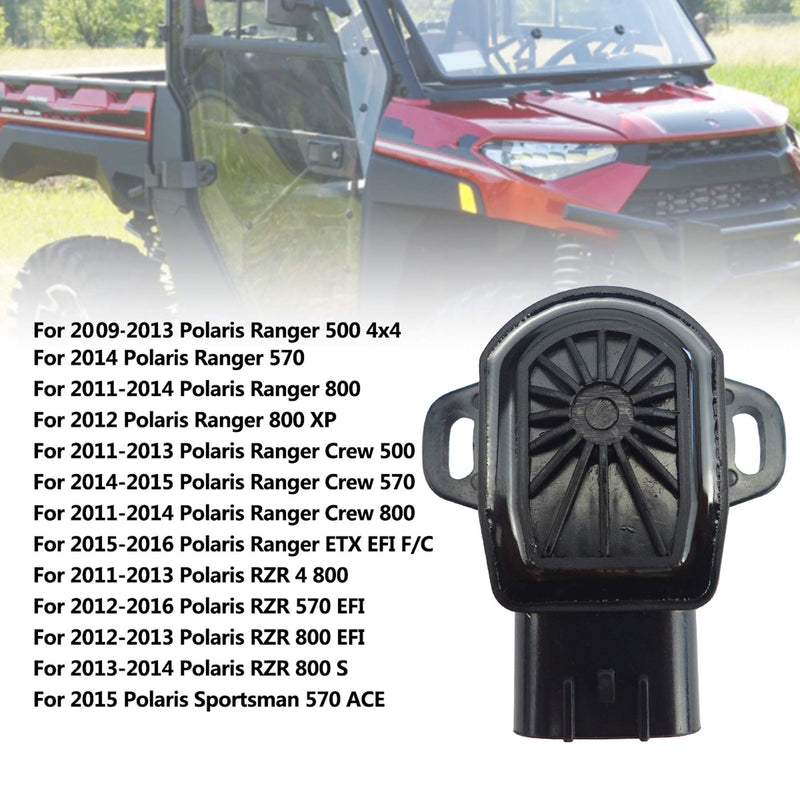 0.87in/22mm Throttle Position Sensor TPS Replace 3131705 3140173, Fit for Polaris Ranger, Sportman, RZR, Ranger Crew 500 570 800 2009-2019