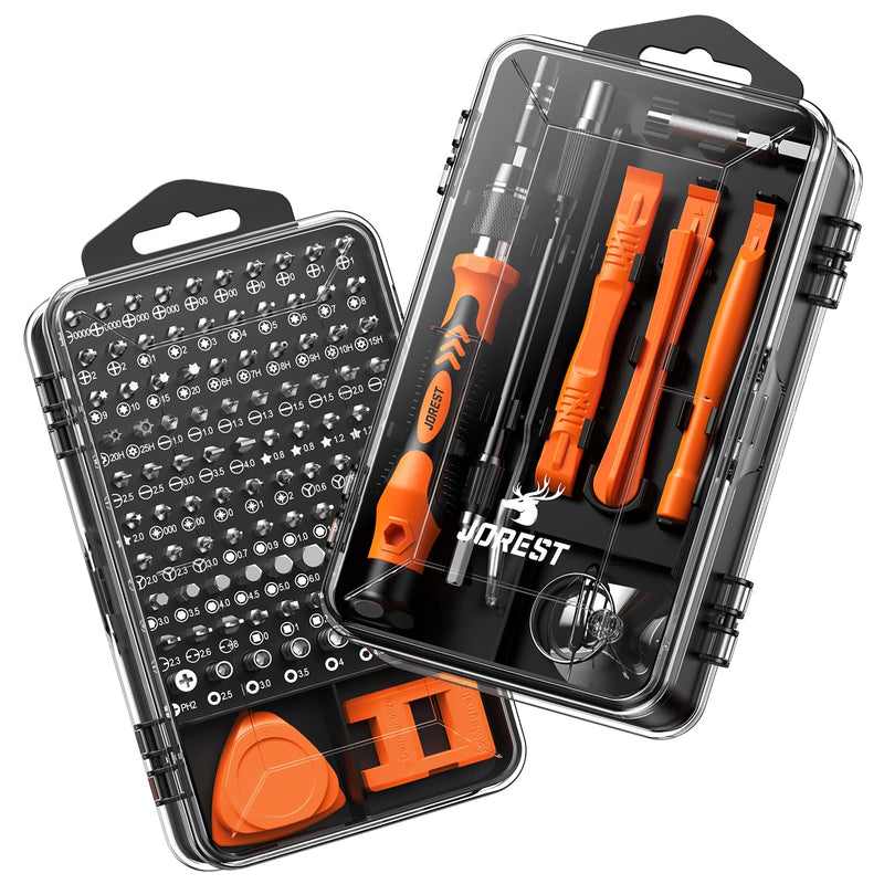  [AUSTRALIA] - JOREST 117 in 1 Precision Screwdriver Set, Tool Gifts for Men, Mini Repair Tool Kit with Torx Triwing Bits, Repair for Computer, Macbook, Laptop, PC, RC, PS5, iphone, Electronics, XBOX, Glasses