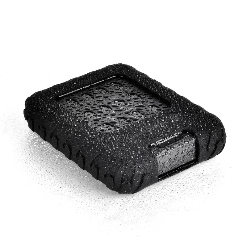 SilverStone Technology Military Grade-IP65 and Dust Proof External 2.5" SATA Drive Enclosure with USB 3.0 MMS01B IP65 Dust-proof