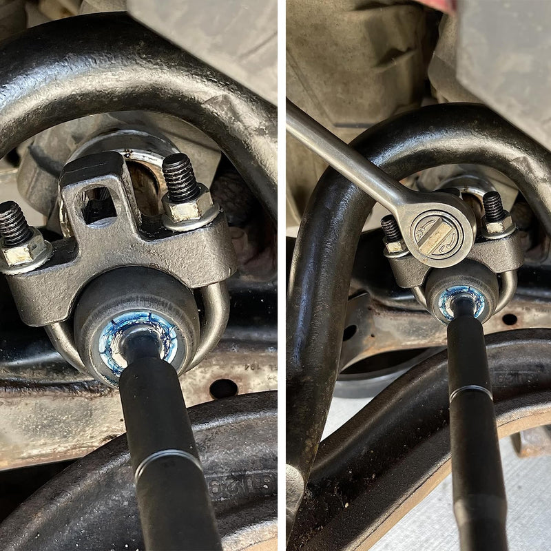 ALLWIN Inner Tie Rod Removal Tool - Universal 3/8 Inch Low Profile Tool for Inner Tie Rod Removal and Installation,Inner Tie Rod U-Wrench
