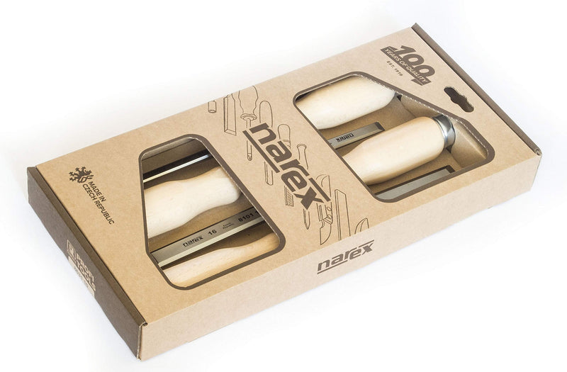 Narex Chisel Set 4 Pieces (8/10/16/32)
