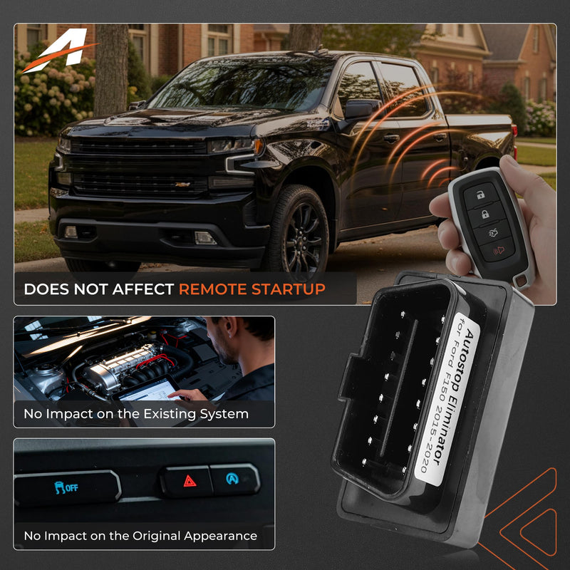 Auto Start Stop Eliminator Compatible with 2015 2016 2017 2018 2019 2020 Ford F150 Accessories 15-20 F150 2