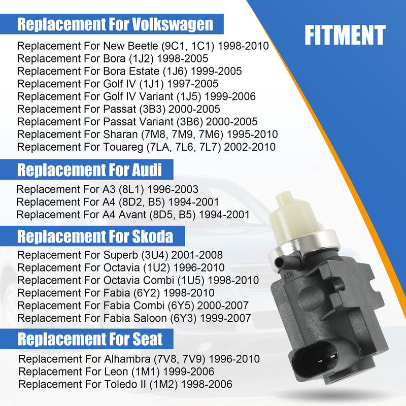 New TDI N75 Boost Pressure Solenoid Valve Mk4 Mk5 Jetta Passat Beetle Golf 00-06